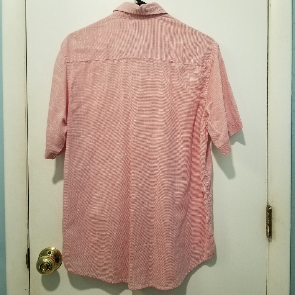 (SOLD!)Haggar Short Sleeve Button-down - Picture 2 of 4